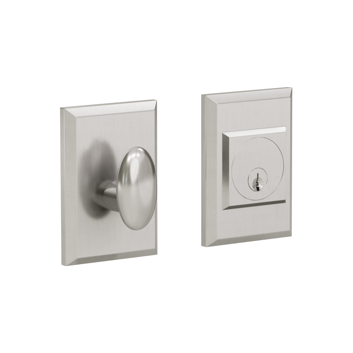 Mid Century Modern Style Deadbolt D2 Series by Montana Forge