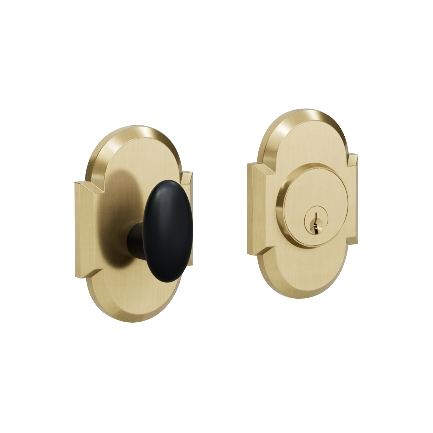 French Country Style Deadbolt D3 Series by Montana Forge