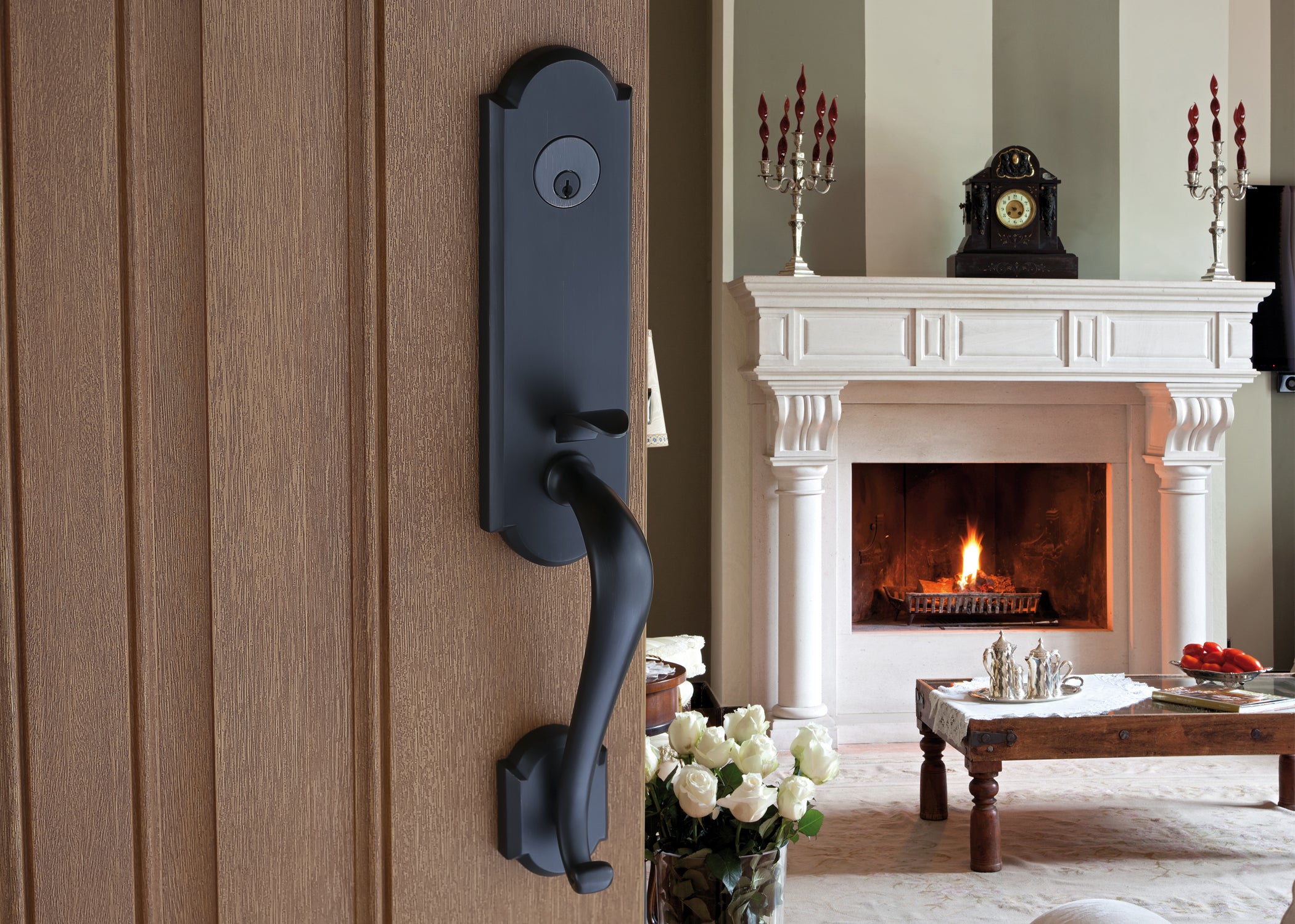 H10 Traditional Handleset With Interior Trim