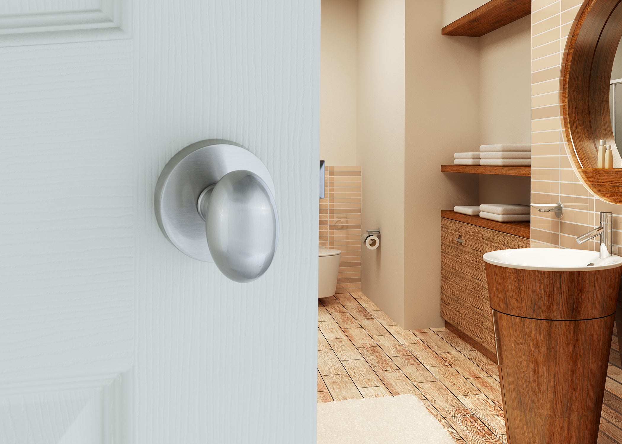 Industrial Modern Style Knob K1R4 Series by Montana Forge