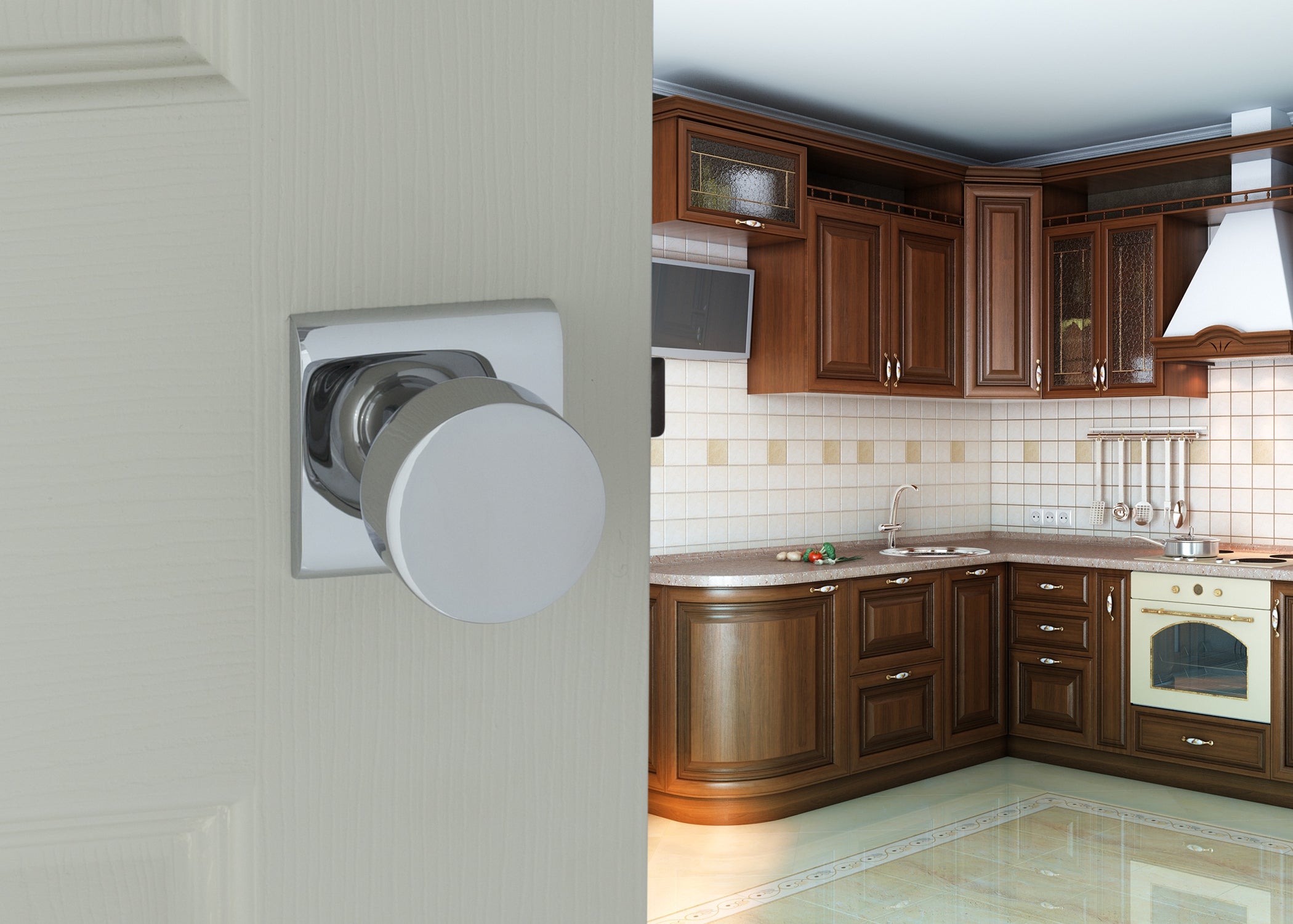 Industrial Modern Style Knob K3R5 Series by Montana Forge