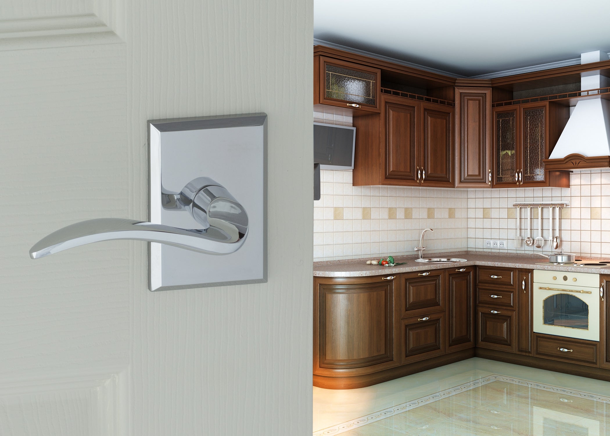 Rustic Modern Style Lever L2R2 Series by Montana Forge