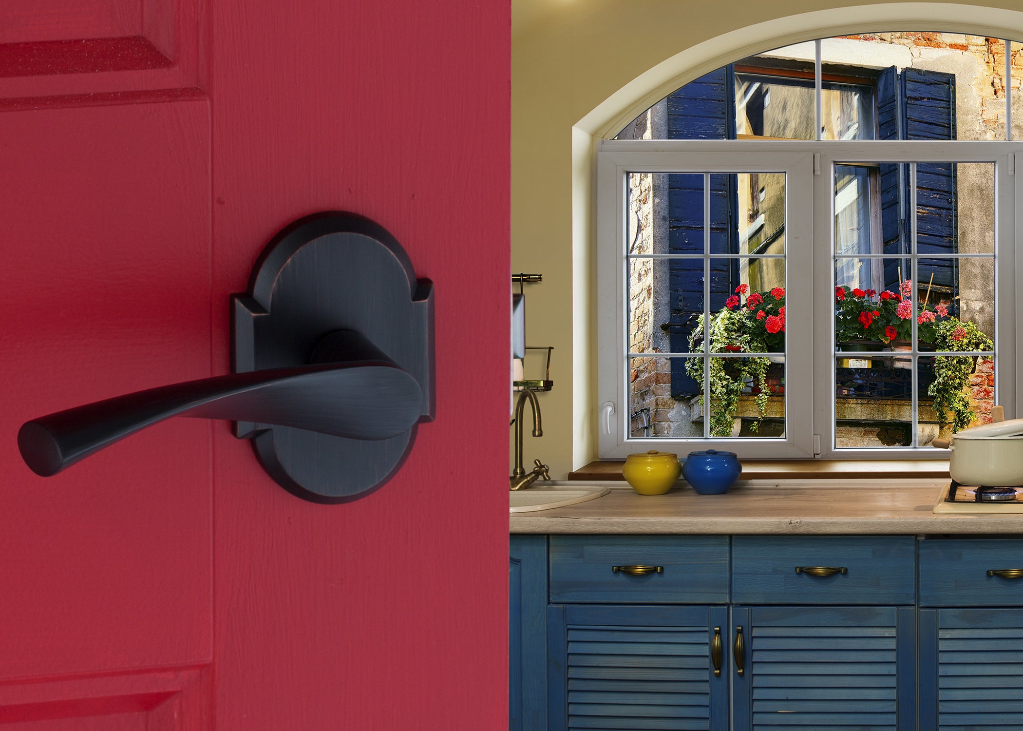 Rustic Modern Style Lever L4R3 Series by Montana Forge