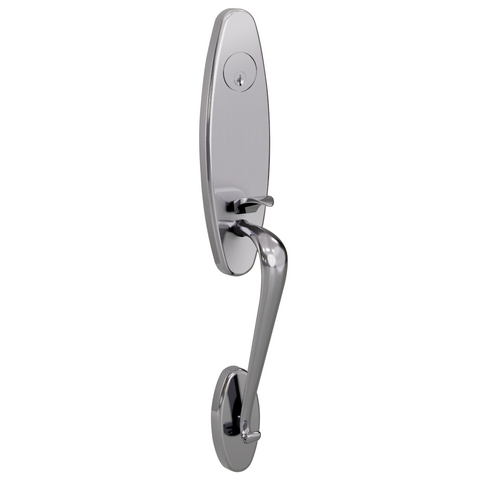 H2 Mediterranean Handleset Polish Stainless